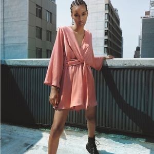 Zara Satin Effect Romper